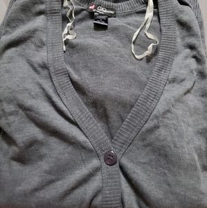 Gray Cardigan